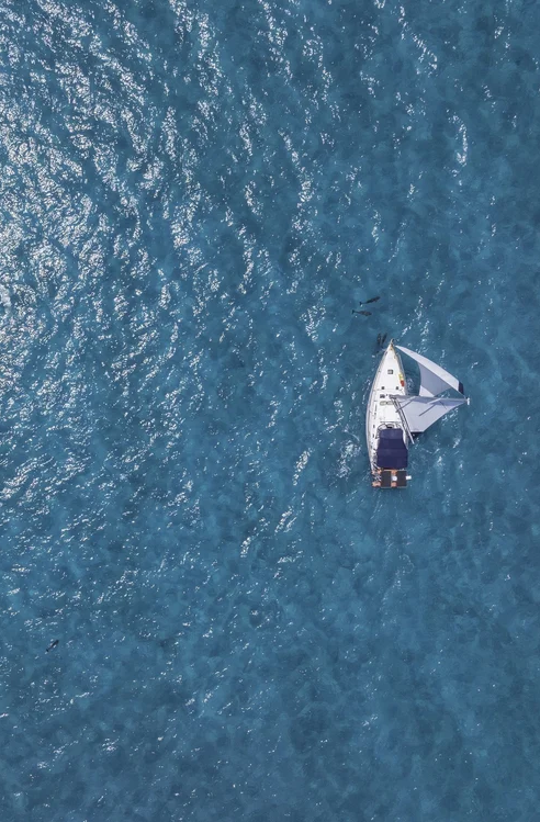 Sailboat on the ICW in Georgia